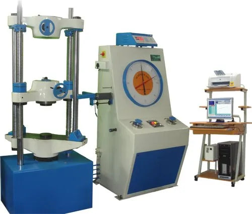 Analog Cum Computerized Universal Testing Machine - Precise Testing for All Applications - Www.akuracy.org