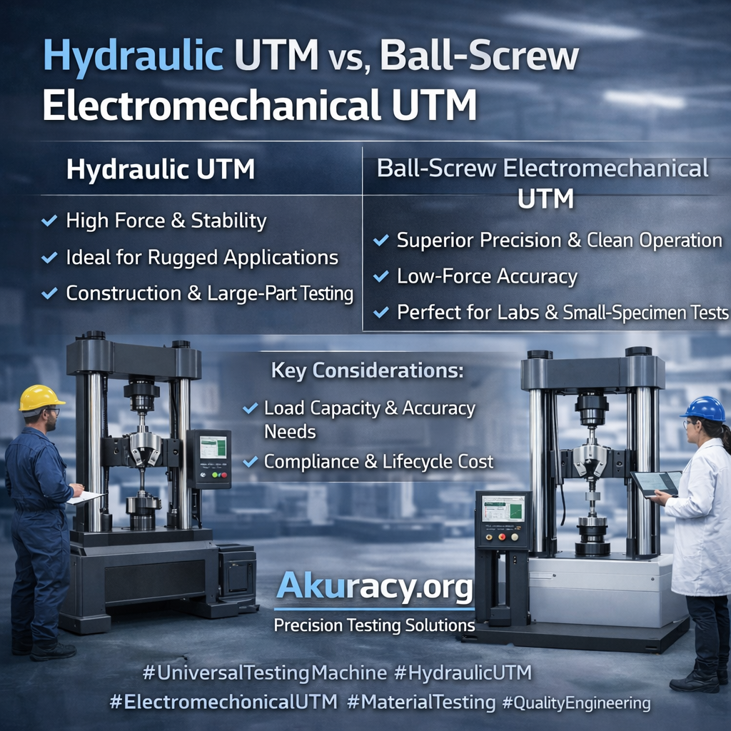 How to Choose the Best Universal Testing Machine (UTM) | Complete Buyer's Guide for Manufacturers & Testing Laboratories