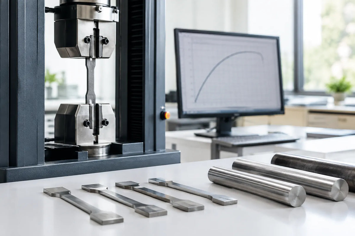 How to read a steel tensile strength test report