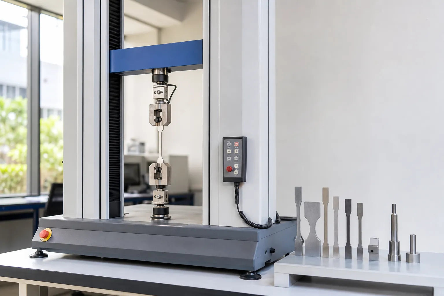 A universal testing machine for tensile strength checklist for setting up a new QC lab