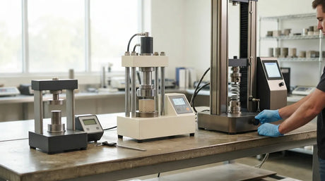 Eight questions to ask before selecting compression testing machines