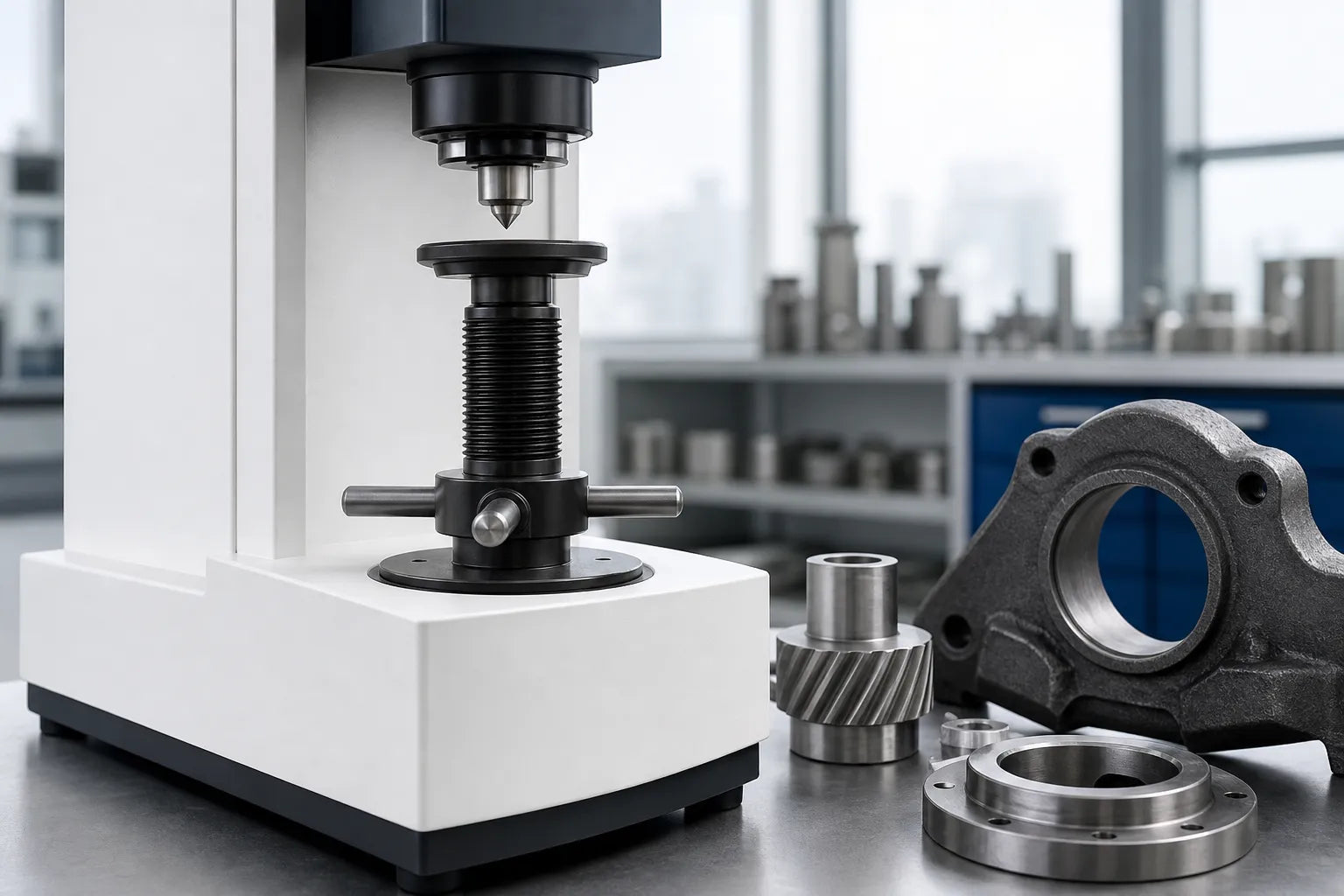 How to select a brinell hardness tester for cast and forged parts