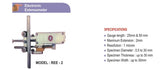 Electronic Extensometer for Precise Measurement | 25/50 mm Gauge Length - Www.akuracy.org